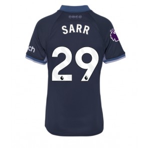 Tottenham Hotspur Pape Matar Sarr #29 Bortatröja Kvinnor 2023-24 Kortärmad